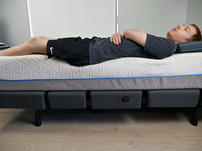 Tempurpedic contour - sinkage (body) Tempurpedic contour - sinkage (body)