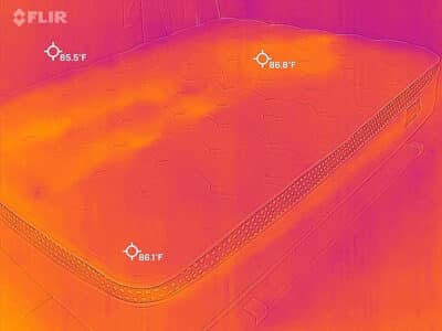 Winkbed Soft Cooling Test After WinkBed Soft cooling test after