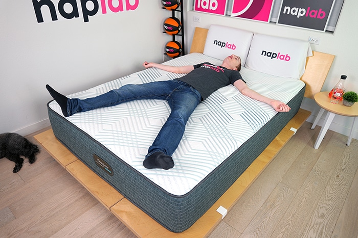 Beautyrest Pressure Smart Hybrid Back Sleeping Beautyrest Pressure Smart Hybrid Back Sleeping